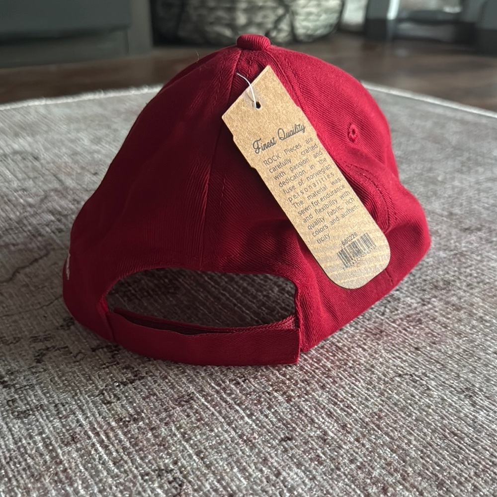 Norway Red Baseball Cap - Picture 2 of 4